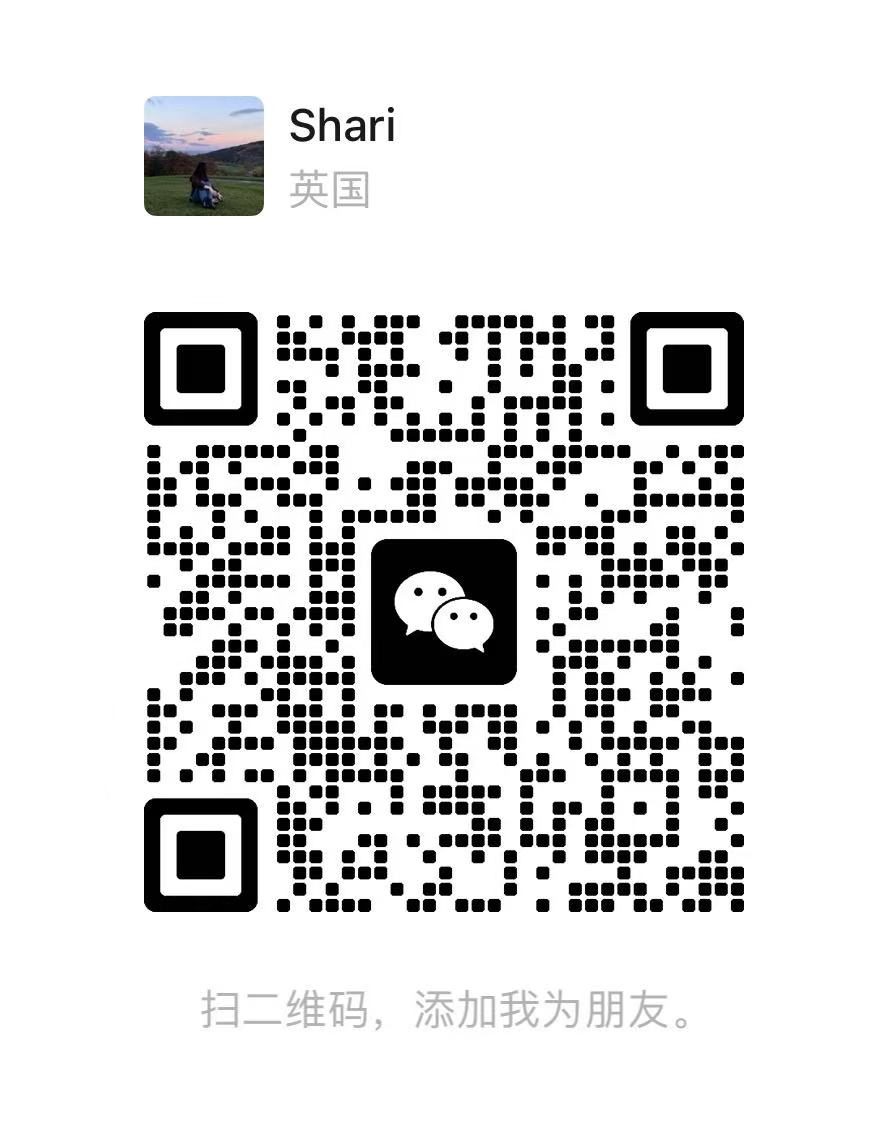 Shari 客服微信二维码